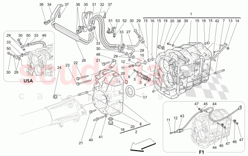Part Diagram for Maserati 188312
