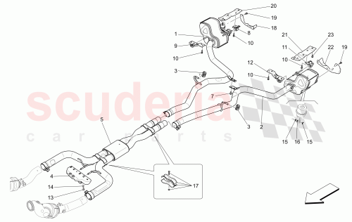 Part Diagram for Maserati 670031936