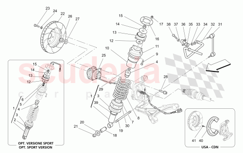 Part Diagram for Maserati 197912