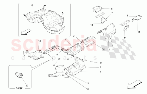 Part Diagram for Maserati 670031970