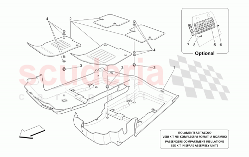 Part Diagram for Maserati 67400401