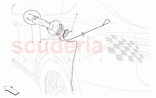 Part Diagram for Maserati 670034274