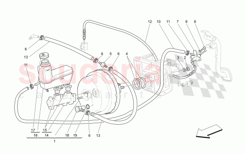 Part Diagram for Maserati 181769