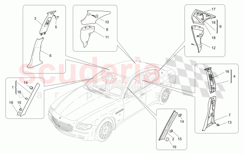 Part Diagram for Maserati 67301631