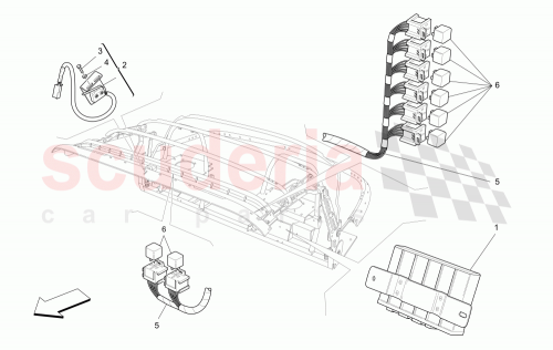 Part Diagram for Maserati 980002018