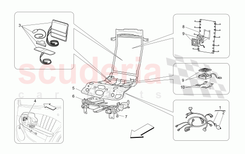 Part Diagram for Maserati 980139497