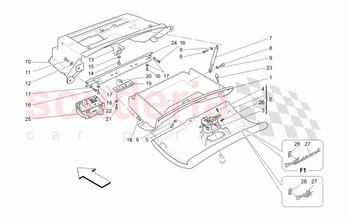 Part Diagram for Maserati 382300116