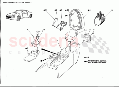 Part Diagram for Maserati 9810018