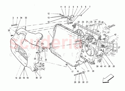 Part Diagram for Maserati 233735