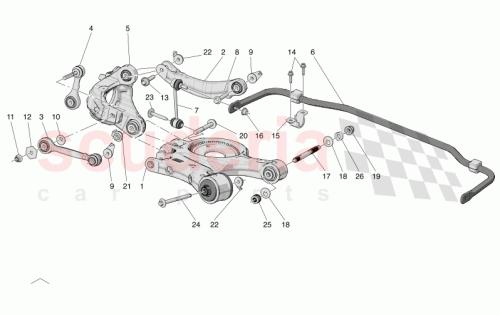 Part Diagram for Maserati 675001789