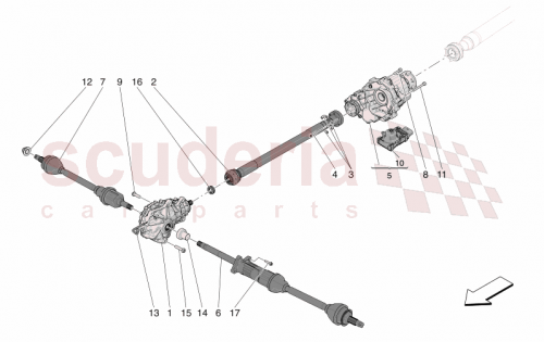 Part Diagram for Maserati 670352683
