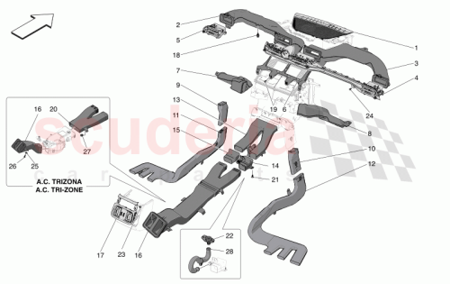 Part Diagram for Maserati 675001049