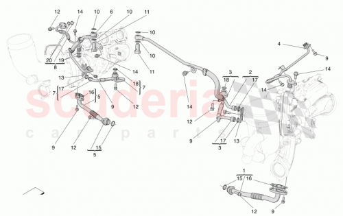 Part Diagram for Maserati 670053691