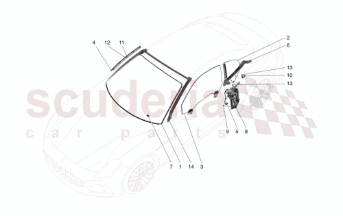 Part Diagram for Maserati 673017487