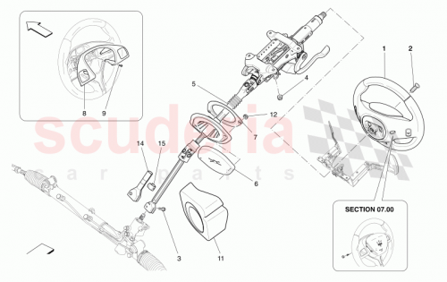 Part Diagram for Maserati 670155462