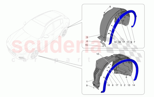 Part Diagram for Maserati 673014561
