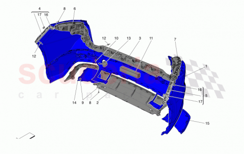 Part Diagram for Maserati 670157266