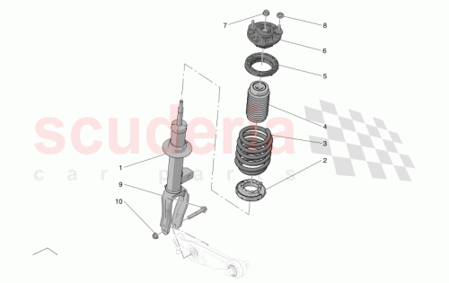 Part Diagram for Maserati 673016580