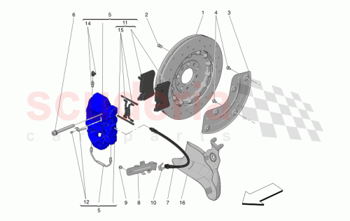 Part Diagram for Maserati 670161622