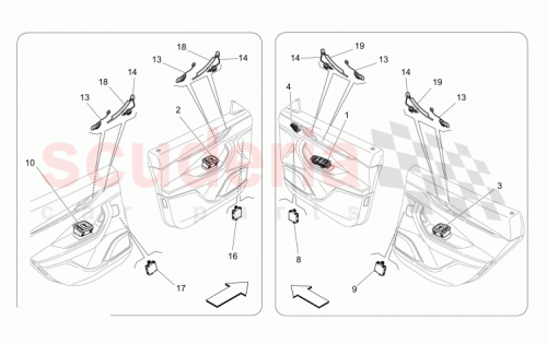 Part Diagram for Maserati 670023880