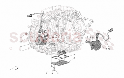 Part Diagram for Maserati 673014475