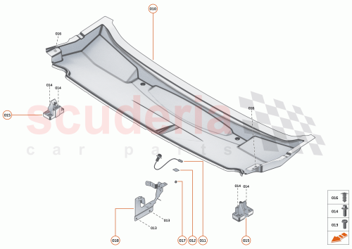 Part Diagram for McLaren 11A1655SP