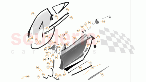 Part Diagram for McLaren 11A4270CP