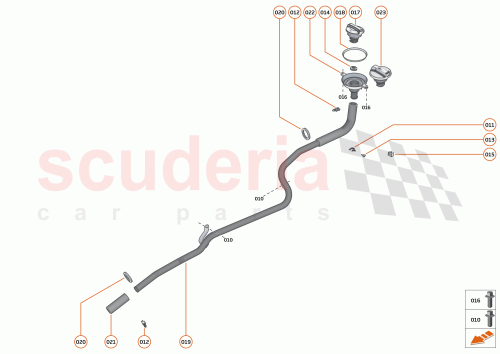 Part Diagram for McLaren 15FA178CP