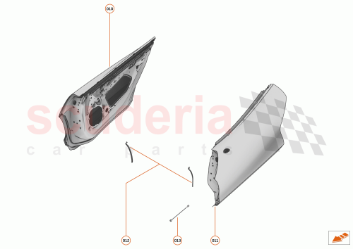 Part Diagram for McLaren 14AB009CP