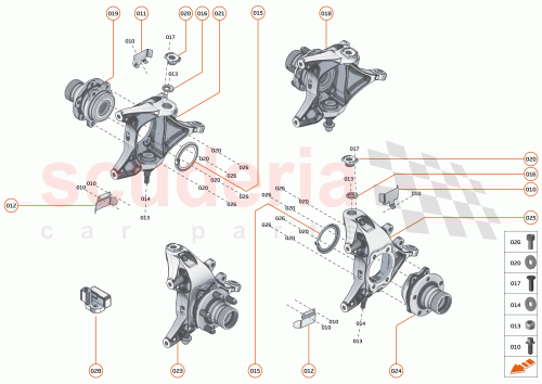 Part Diagram for McLaren 15BA257CP