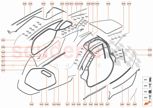 Part Diagram for McLaren 14AD339CP