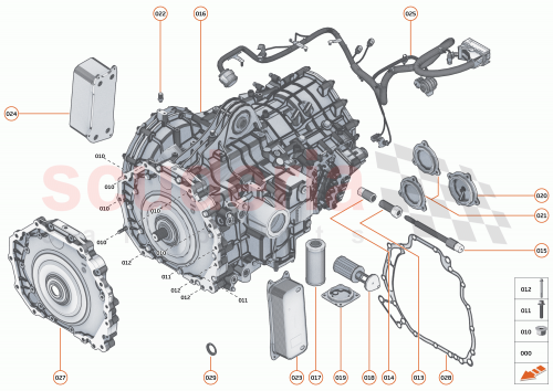 Part Diagram for McLaren 13GA015RP