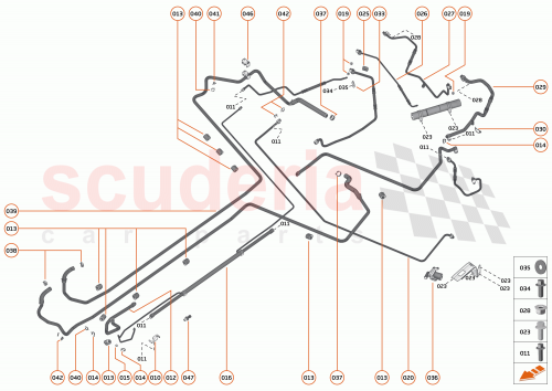 Part Diagram for McLaren 26AA209SP