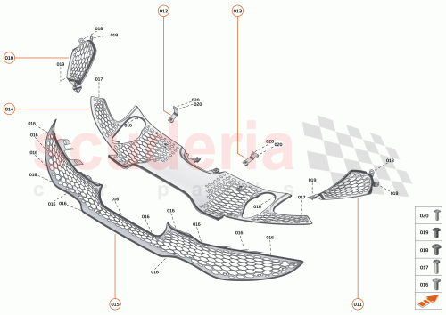 Part Diagram for McLaren 14AA079RP