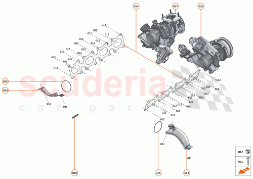 Part Diagram for McLaren 11F1795CP
