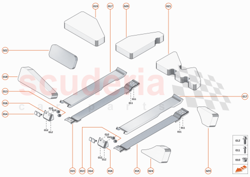 Part Diagram for McLaren 15KA018RP