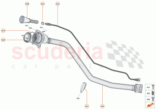 Part Diagram for McLaren 16KA101CP