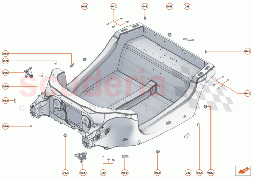Part Diagram for McLaren 11A8383RP