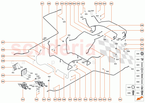 Part Diagram for McLaren 14BA010CP