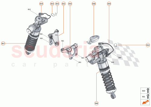Part Diagram for McLaren 16BA940CP