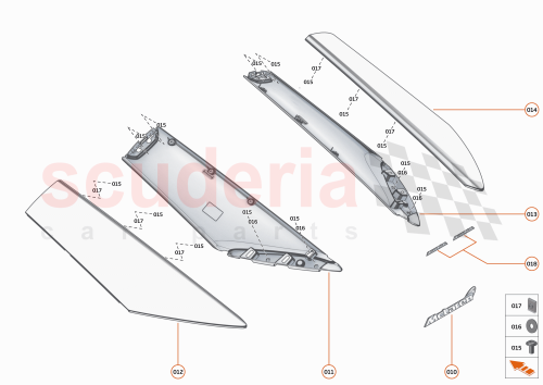 Part Diagram for McLaren 16AB567SP