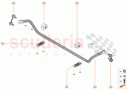 Part Diagram for McLaren 14BA083RP