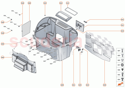 Part Diagram for McLaren 00RA584