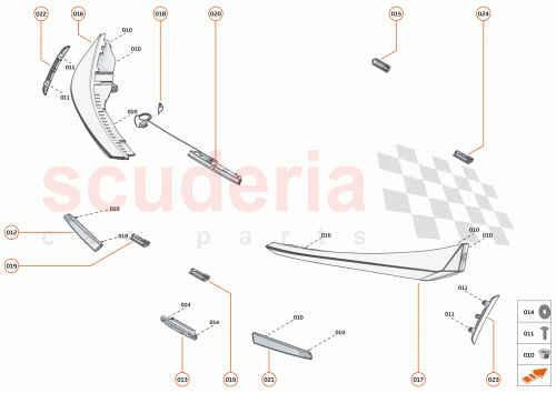 Part Diagram for McLaren 14AA168RP