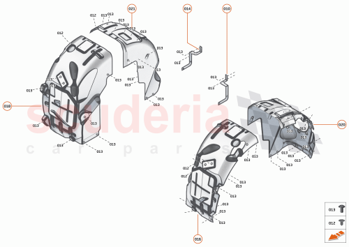 Part Diagram for McLaren 13AC105RP