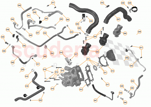 Part Diagram for McLaren 14FA043CP