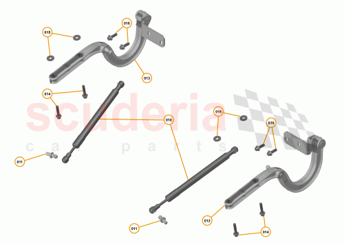 Part Diagram for McLaren 14A0832CP