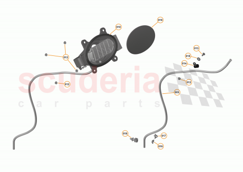 Part Diagram for McLaren 13A2531CP