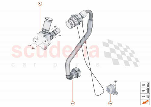 Part Diagram for McLaren 15KA007RP