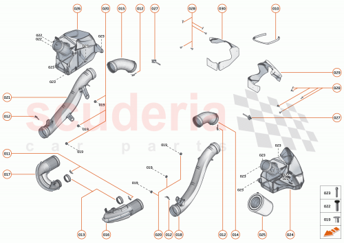 Part Diagram for McLaren 14FA021SP
